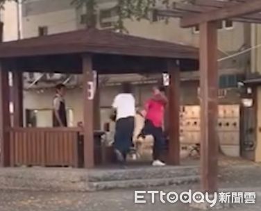 ▲斗六市柚子公園發生民眾酒後打架事件。（圖／記者蔡佩旻翻攝）