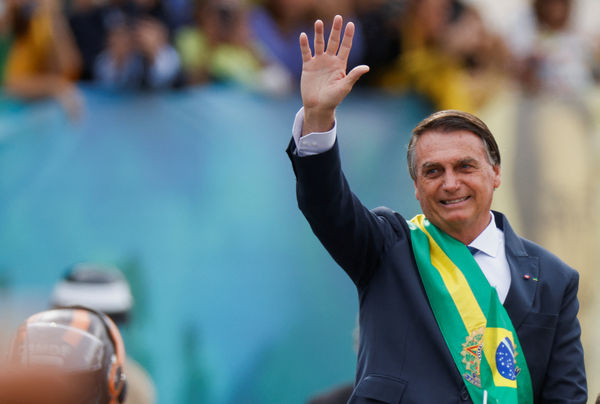 ▲▼巴西總統波索納洛（Jair Bolsonaro）。（圖／路透）