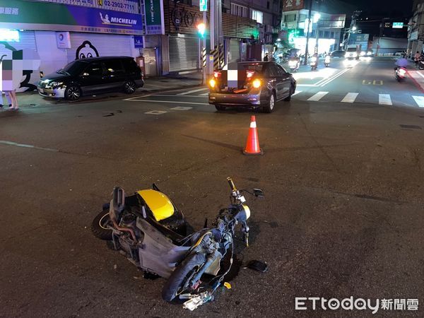 ▲▼  泰山車禍           。（圖／記者戴上容翻攝）