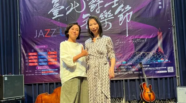 ▲▼ 黃韻玲與蘇珮卿出席台北爵士音樂節活動起跑記者會。(圖/台北爵士音樂節提供)