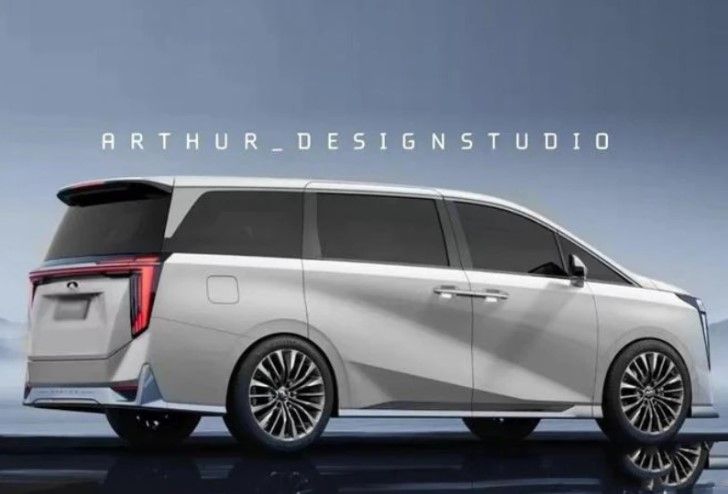 ▲Infiniti有望推出首款MPV，向豐田軍發起攻勢。（預想圖／翻攝自《ARTHUR_DESIGNSTUDIO》）