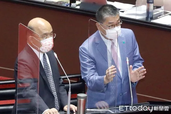 ▲行政院長蘇貞昌、內政部長徐國勇。(圖/記者屠惠剛攝)