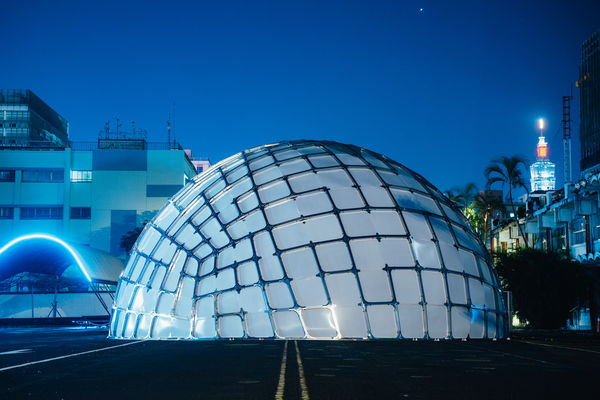 ▲▼ 空總,臺灣當代文化實驗場,聲徜音樂節,FUTURE VISION LAB,DOME,沉浸式。(圖/臺灣當代文化實驗場提供)