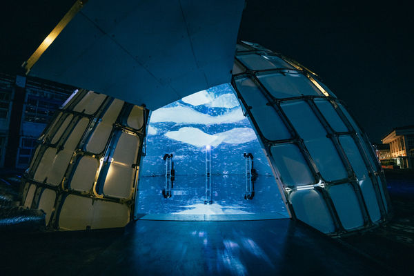 ▲▼ 空總,臺灣當代文化實驗場,聲徜音樂節,FUTURE VISION LAB,DOME,沉浸式。(圖/臺灣當代文化實驗場提供)