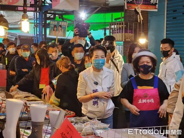 ▲▼黃珊珊走訪直興市場。(圖/記者陳家祥攝)