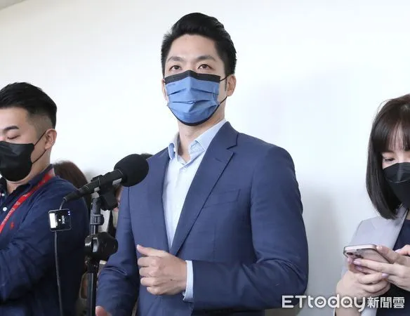 ▲▼蔣萬安 時事議題受訪 立法院。(圖/記者屠惠剛攝)