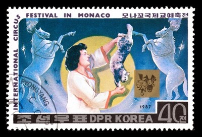 北韓舊郵票曝光，沒有想像中嚴肅嘛～
