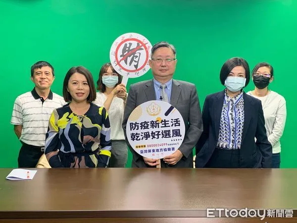 ▲屏東地檢署檢察長陳盈錦上觀昇電視宣導反賄選 。(圖/屏東地檢署提供,下同)