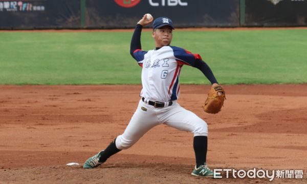 ▲中信盃黑豹旗,苗栗農工江少軒。(圖/記者楊舒帆攝)