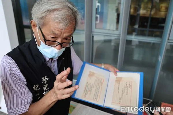 ▲ 文史工作者紀仁智為北港朝天宮文化組長,為北港地區長期推動藝文產業發展、文資保存的關鍵人物,亦曾於2021年獲第一屆文化部文協獎章,無私奉獻精神,實為典範。(圖/記者蔡佩旻翻攝)