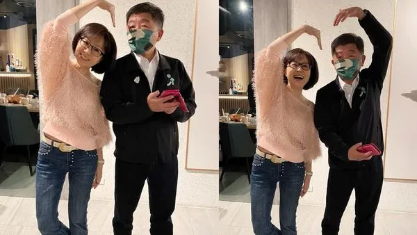 ▲。(圖/翻攝自Facebook/陳時中、王時齊)