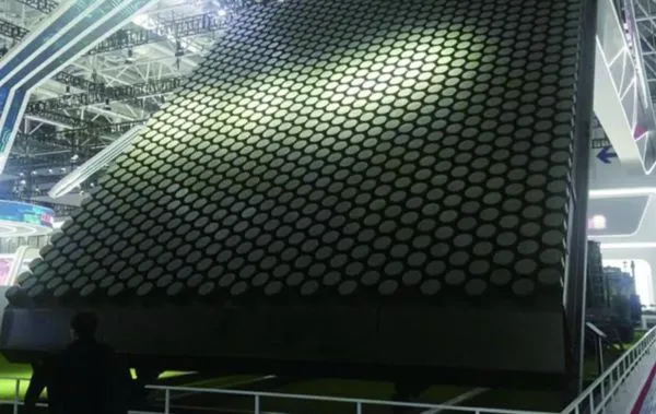 ▲▼SLC-18空間監視目標有源相控陣雷達。(圖/翻攝環球網)