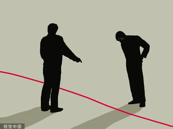 ▲▼紅線,警戒線,界線。(圖/視覺中國)