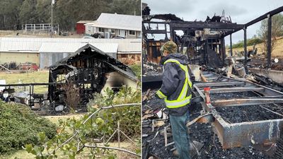 民宅火災「居民目睹火球畫過天際」疑隕石造成　屋主痛失愛犬樂觀喊：要買樂透