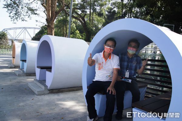 ▲台中打卡新熱點!葫蘆墩圳水岸藍川綠廊11月底啟用。(圖/市議員陳清龍提供)