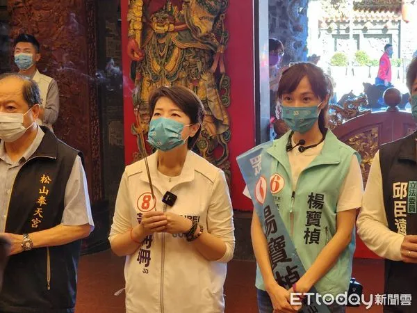 ▲▼黃珊珊拜訪奉天宮。(圖/記者陳家祥攝)