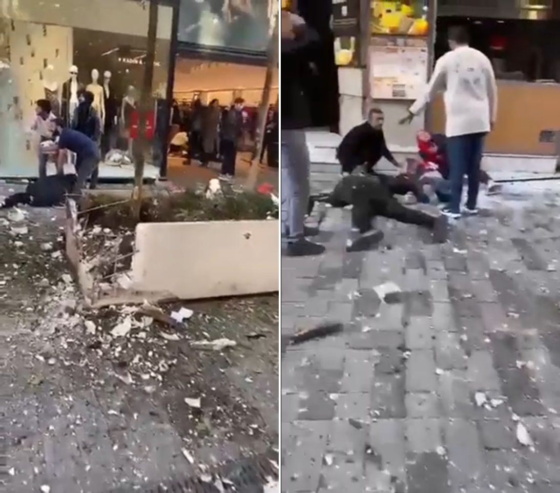 ▲土耳其伊斯坦堡13日發生爆炸案。(圖/翻攝自推特)