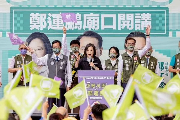 ▲鄭運鵬承諾力助台積電設廠龍潭