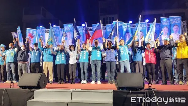 ▲▼楊鎮浯東半島造勢。(圖/記者林名揚翻攝)