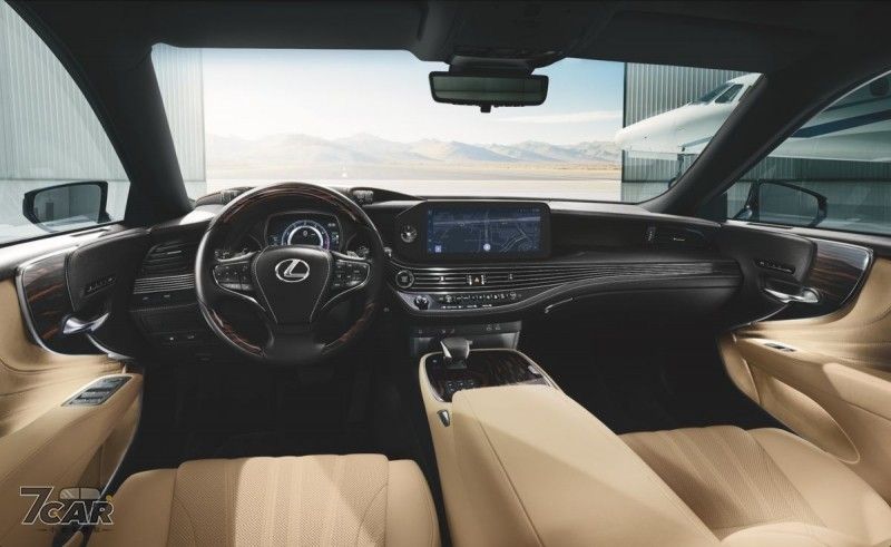 內飾鋪陳大革新　美規 2023 年式 Lexus LS 登場