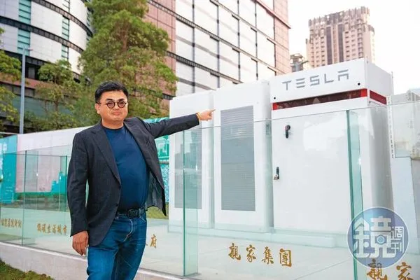 親家建設董事長張鈞豪為創造集團第二成長曲線,近年積極發展能源事業。
