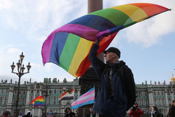 ▲▼俄羅斯LGBT遊行。（圖／路透）