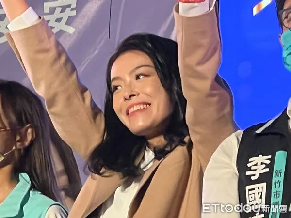 ▲▼新竹市長民眾黨高虹安勝選。(圖/記者陳凱力攝)