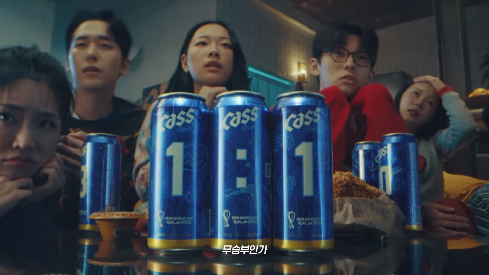 ▲▼ 南韓一支啤酒廣告竟精準預測對葡萄牙的比數和助攻、進球的球員。（圖／翻攝自YouTube）