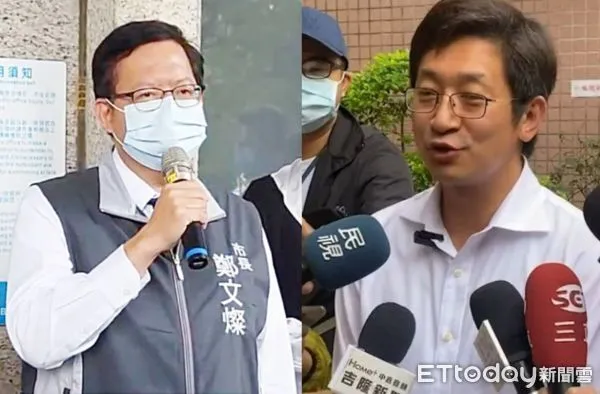 ▲▼鄭文燦、蔡適應論文皆被認定抄襲。(圖/記者沈繼昌攝、記者郭世賢翻攝)