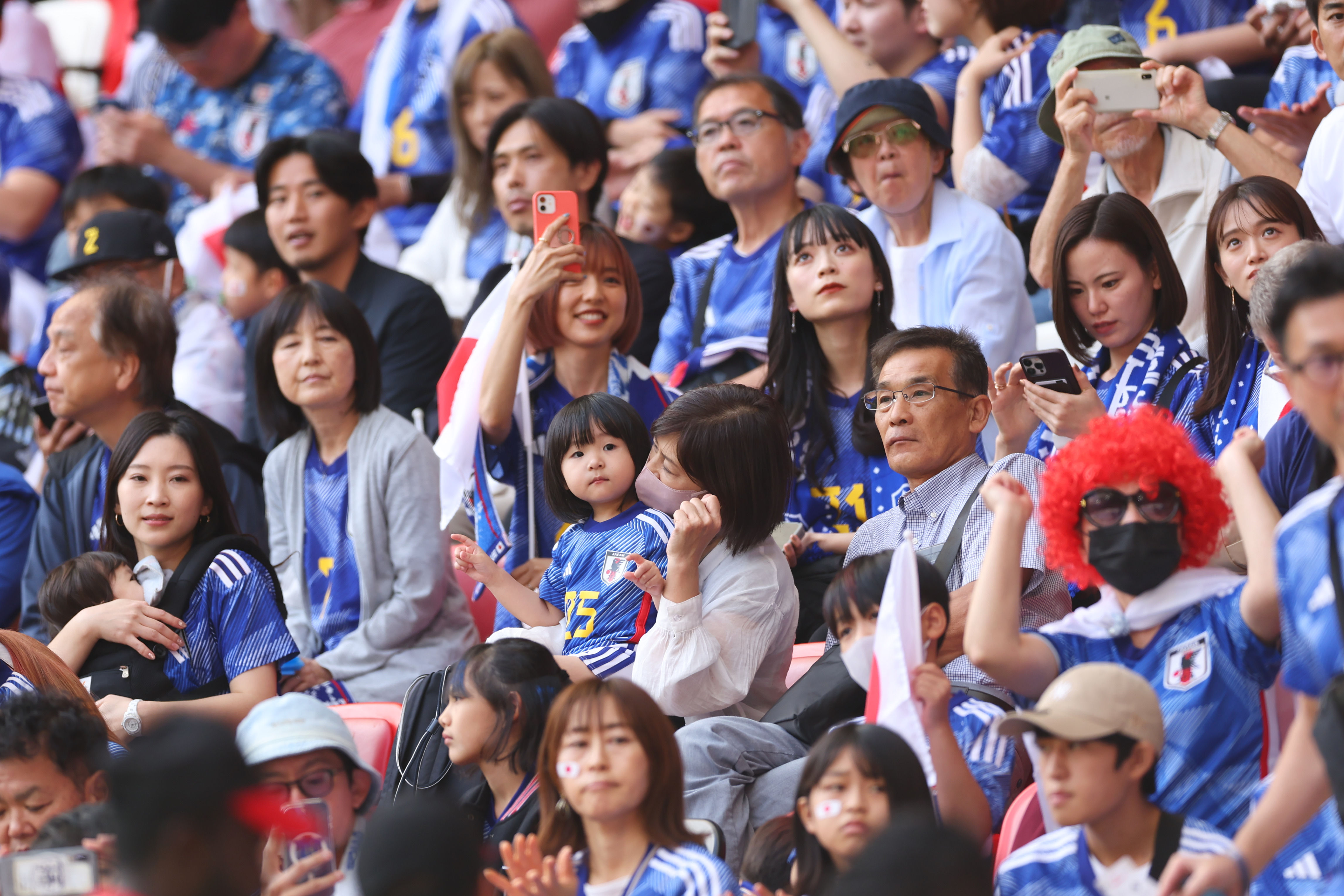 ▲▼ 卡達2022世界盃足球賽,日本球迷,應援。（圖／達志影像）