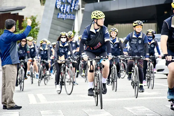 ▲▼法務部調查局調查班第59期學員進行為期4天的花東200公里單車挑戰。(圖/調查局提供)