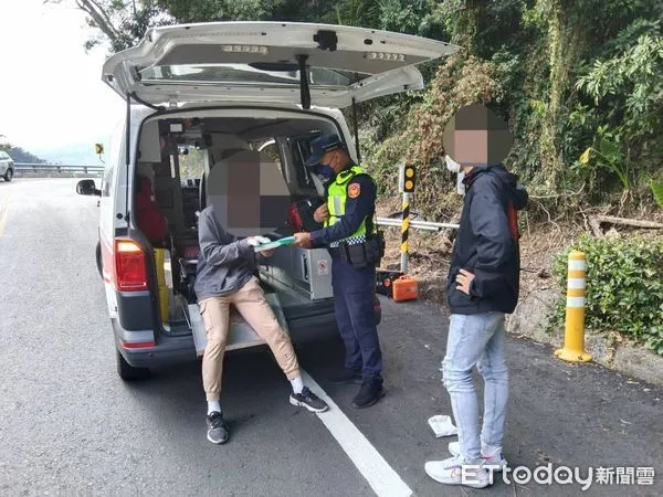 ▲霧台消防分隊號台24線自摔救護 。(圖/記者陳崑福翻攝,下同)