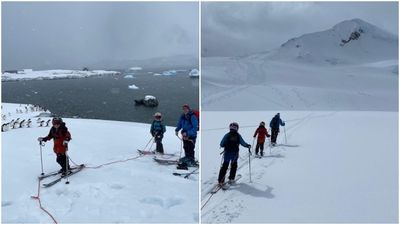 美8歲男童「滑雪足跡遍及7大洲」　有望刷新紀錄！曝南極洲是最愛