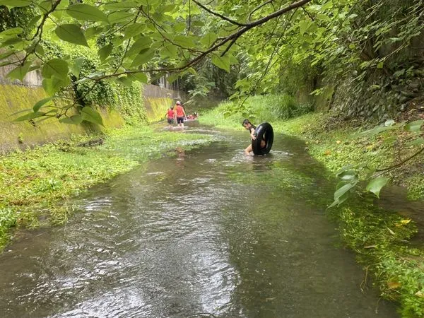 ▲▼宛如《神隱少女》情節真實版!「五溝水守護工作站」喚醒人們對美麗河水的記憶,努力推動生態維護,也重新拉近人與河道的距離。(圖/五溝水守護工作站提供)