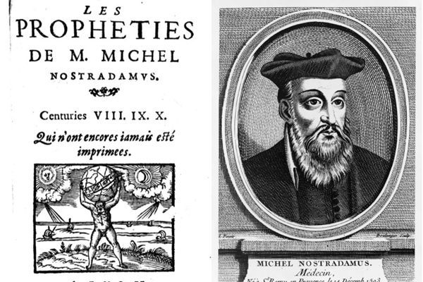 ▲▼法國占星預言家諾斯特拉達穆斯(Nostradamus)。(圖/翻攝自推特)