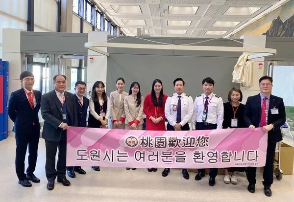 ▲韓國德威首航,耶誕假期濟州直飛桃園