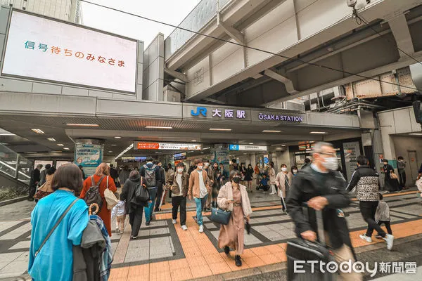 ▲▼JR大阪站,大阪旅遊,日本旅遊,日本自由行,日本街景,大阪街景,大阪車站。(圖/記者蔡玟君攝)