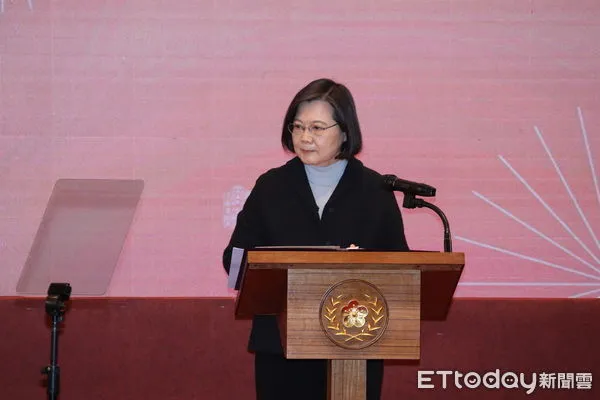 ▲▼蔡英文發表元旦談話。(圖/記者黃國霖攝)