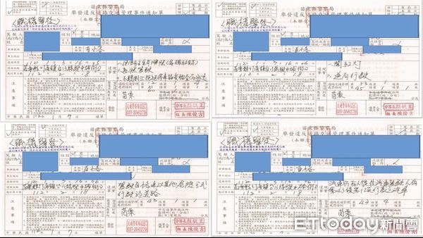 ▲▼苗栗林姓男子駕駛註銷號牌自小客車不服攔查，闖紅燈、逆向逃逸，共6項違規，駕駛遭罰5萬5400元罰鍰。（圖／記者蔡文淵翻攝）