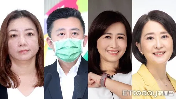 ▲▼陳琬惠、林智堅、林奕華、王鴻薇。(合成圖/記者屠惠剛攝、蔣萬安辦公室提供、翻攝自王鴻薇Facebook)