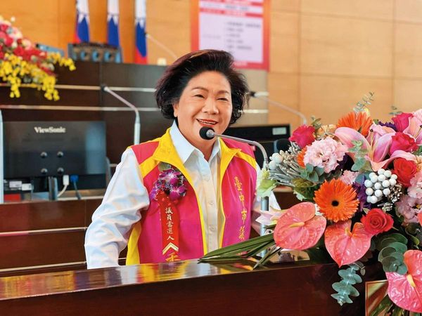 成功連任的6連霸台中市議員林碧秀,遭控占據他人土地。(翻攝林碧秀臉書)