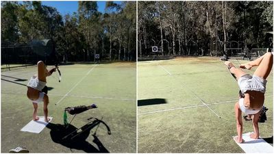 澳特技表演者挑戰「用腳射箭」　18公尺距離正中靶心！破世界紀錄