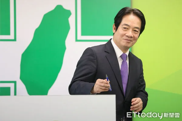 ▲民進黨新任黨主席賴清德受訪。(圖/記者林敬旻攝)