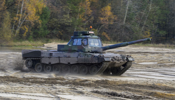 ▲▼德製豹2坦克（Leopard 2）。（圖／達志影像／美聯社）