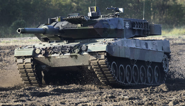 ▲▼德製豹2坦克（Leopard 2）。（圖／達志影像／美聯社）