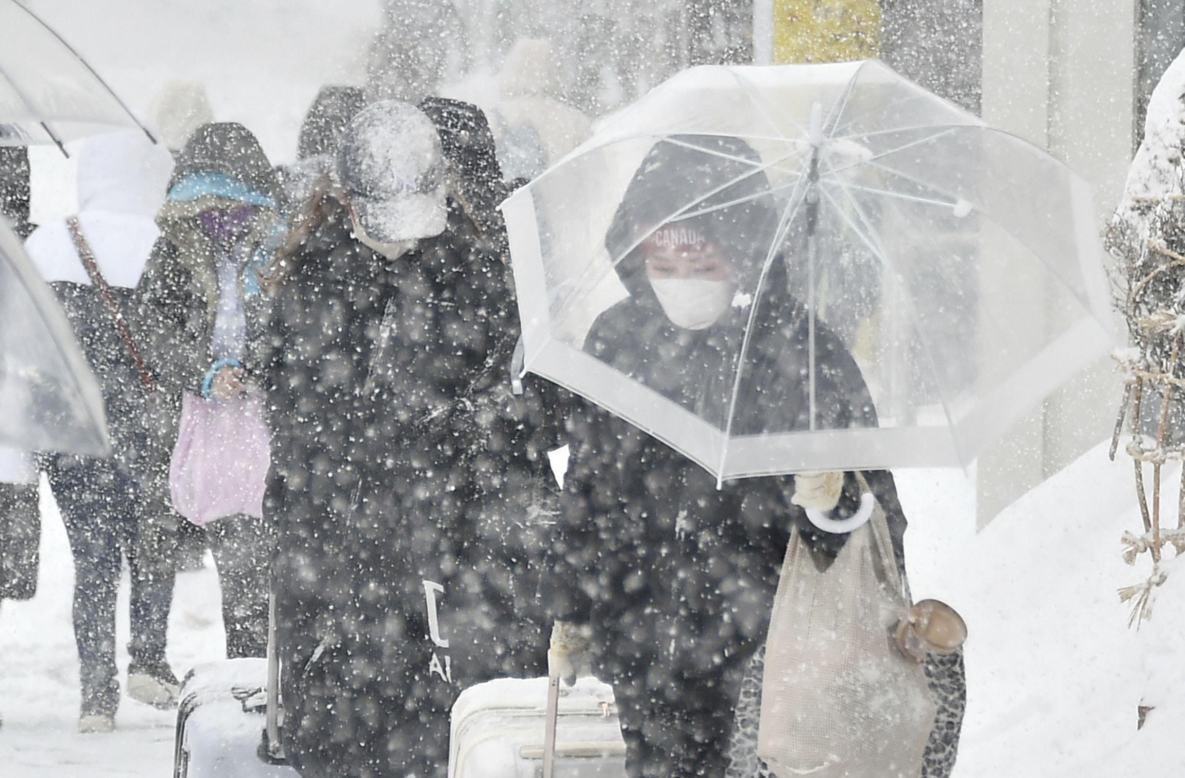 ▲▼日本北海道札幌大雪,日本暴雪,日本大雪。（圖／達志影像／美聯社）