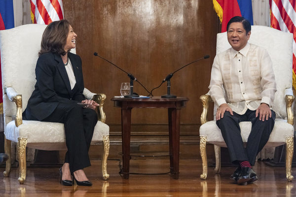 ▲▼美國副總統賀錦麗（Kamala Harris）2022年11月訪問菲律賓。（圖／達志影像／美聯社）