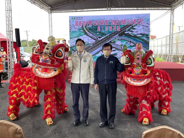 ▲▼國1中豐交流道開工，114年底通車。（圖／高公局）