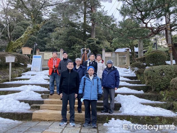 ▲▼高醫體系國際交流團遇上日本十年來最強寒流。（圖／高醫大提供）