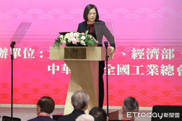 ▲▼蔡英文出席2023大陸台商春節聯誼活動。(圖/記者李毓康攝)